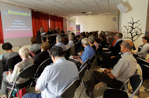 vue de l'assemblée générale de l'Association des Donneurs de Voix